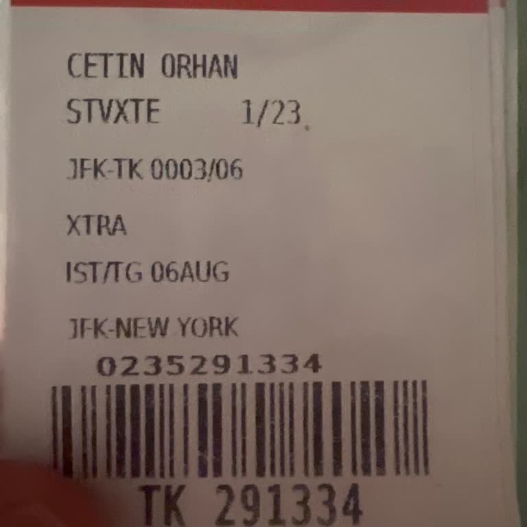 Lost Luggage on Turkish Airlines TK 0003 Flight - Urgent Assistance Needed for Recovery