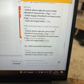 İlk Defa Pegasus İle Sorun Yaşadım Ve Çözüm Odaklı Olmadılar...