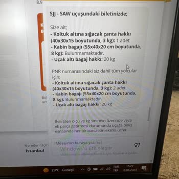 İlk Defa Pegasus İle Sorun Yaşadım Ve Çözüm Odaklı Olmadılar...