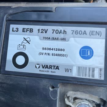 Проблемы с аккумулятором Varta на Citroen C3 Aircross