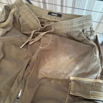 Штаны марки Mavi испортились средством от пятен Vanish