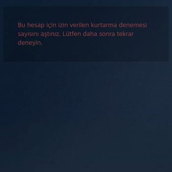Steam Hesap Unutma İşlemi