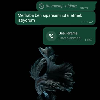 Erva Davetiye Para İadesi Yapmadı