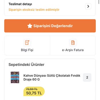 Migros Sanal Market Siparişimi Teslim Etmiyor