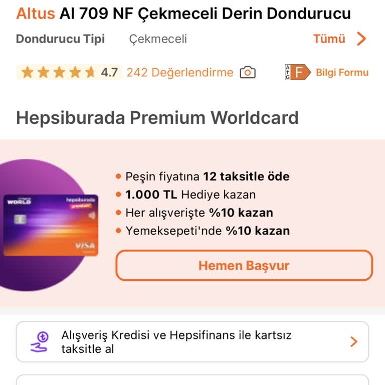 Hepsiburada, Yapı Kredi Premium Worldcard Aldatmacası