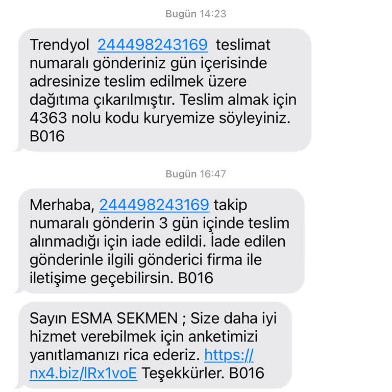 Sendeo Kargo Firması Şikayet