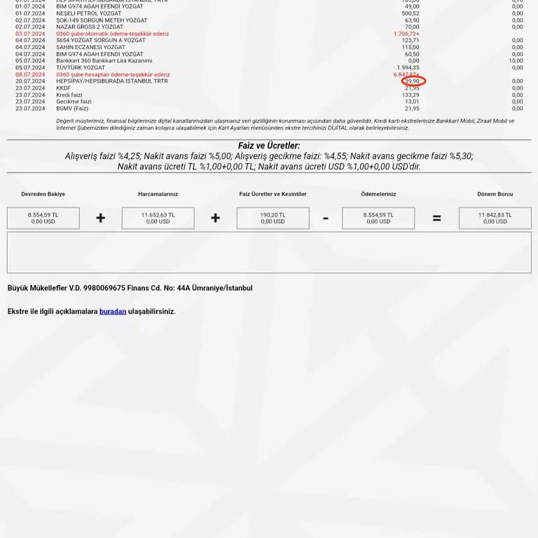 HepsiPay Kredi Kartından Bilgim Dışında Her Ay Hepsiburada'ya Para Kesiliyor
