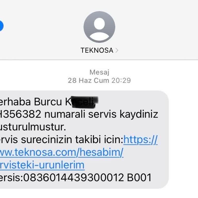 Teknosa Teknik Servisten Geri Alamadığım Ürünüm