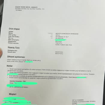 Media Markt Üzerinden Alışveriş Yaptım Ve Mağdur Oldum