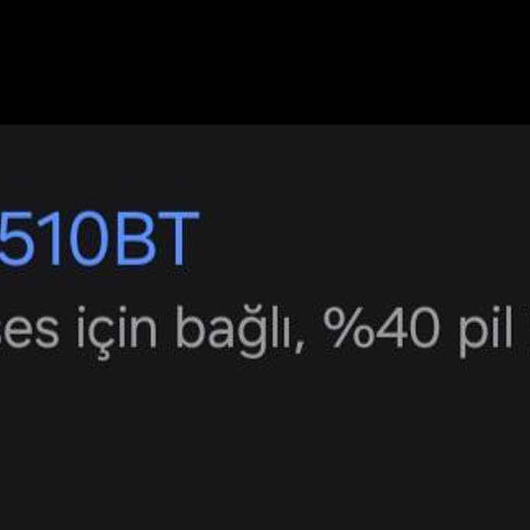 JBL Kulaklık Şarj Sorunu