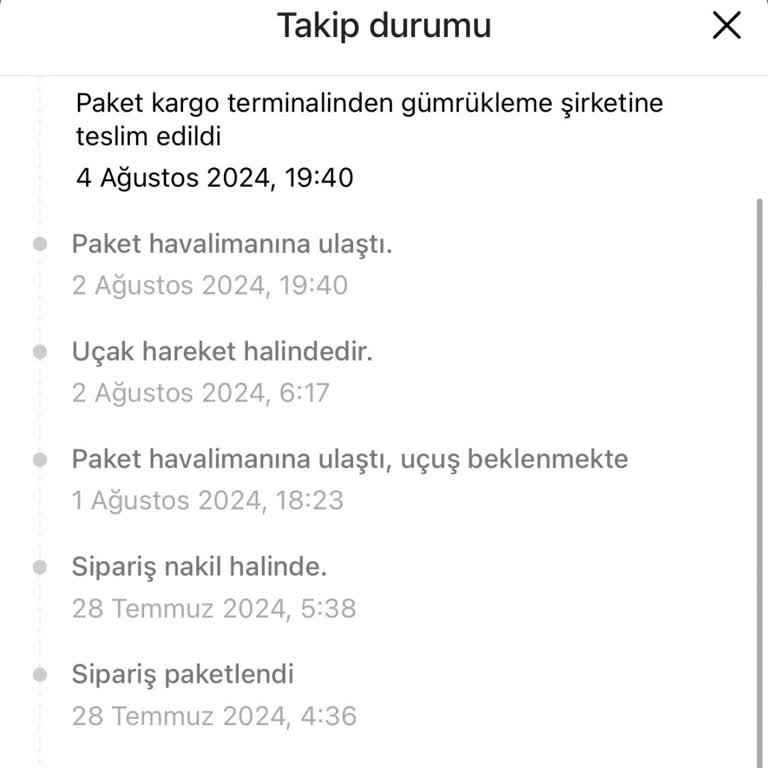 Temu Kargom Gelmedi,1 Ay Oldu