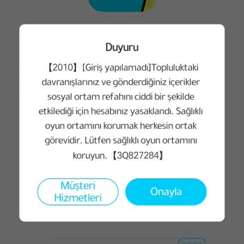 Weplay Haksız Yere Cihaz Banı Yedim