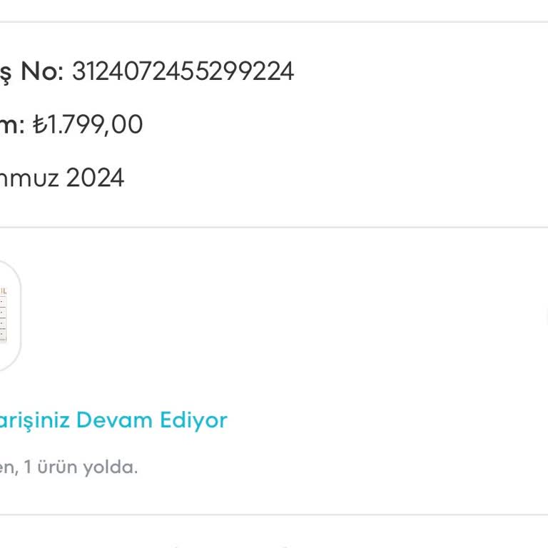 A101 Ekstra Siparişimin Teslim Edilmemesi