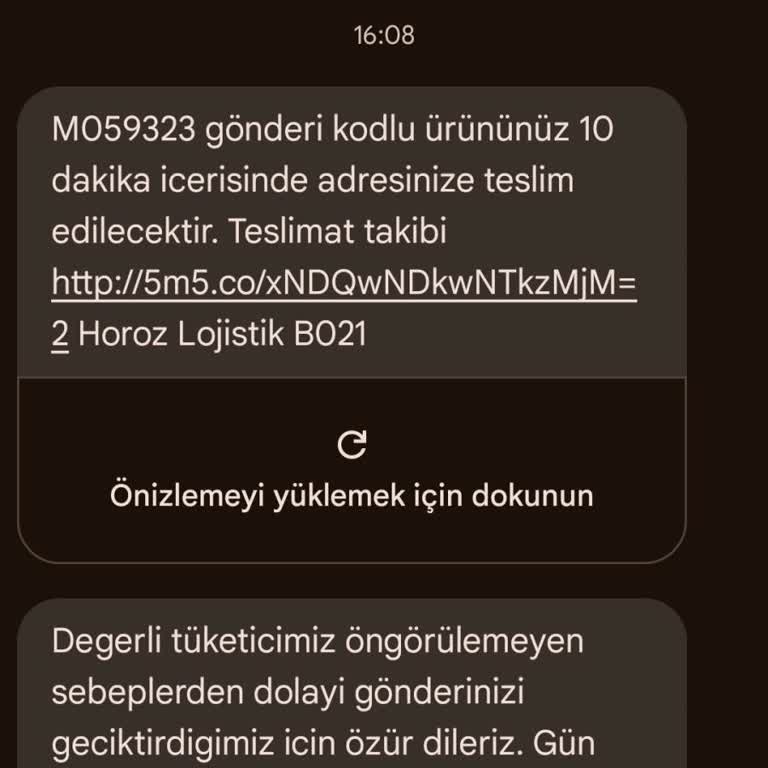 Horoz Nakliyat Ürünü Evine Teslim Etmedi