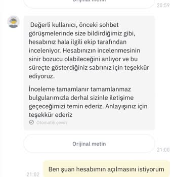 Binance Hesabım Askıya Alındı