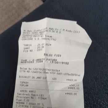 A101'den Aldığım Bisikletin İade Sürecinde Yaşadığım Sorunlar