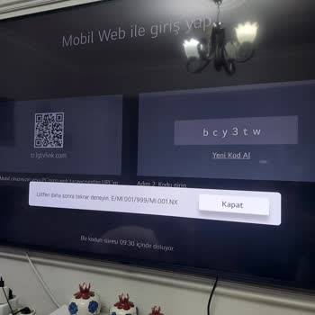 LG TV Pişmanlıktır Server Bağlantı Hataları