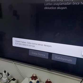 LG TV Pişmanlıktır Server Bağlantı Hataları