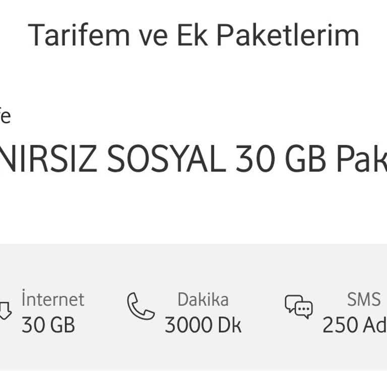 Vodafone Red Sınırsız Sosyal 30 GB Paketinde Eşitsizlik ve Avantaj Eksikliği