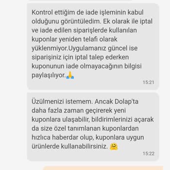 Dolap Uygulaması Mağduriyeti Acil Yardim!
