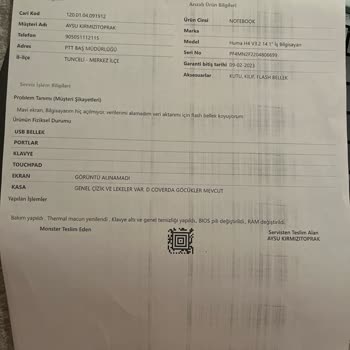 Monster Notebook 2590 TL'ye Hiçbir Şey