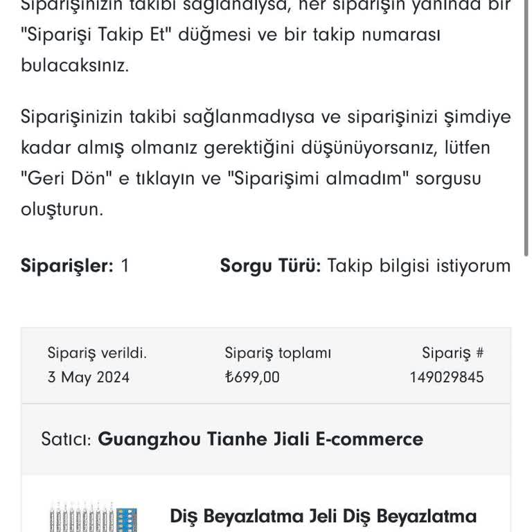 Fruugo Hayal Kırıklığı Mağdurum