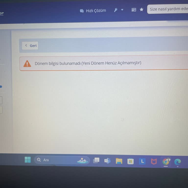 E-Devlet (Turkiye.gov.tr) Ücretli Öğretmenlik Başvurusu Olmuyor