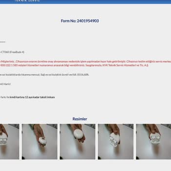 Huawei FreeBuds 4 Tamiri Servis Ücreti Beyaz Eşya Parası