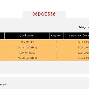 Karayolları Genel Müdürlüğü İhlali Geçiş Borcunun Silinmemesi