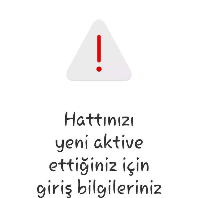 Vodafone Uygulamasında Giriş Sorunu Yaşıyorum