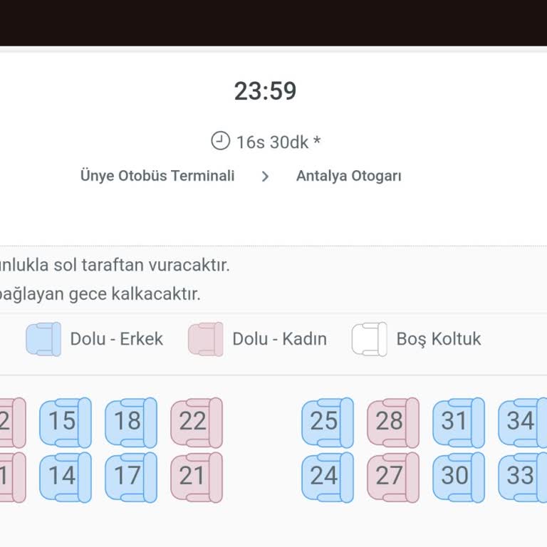 Obilet İptal Edilen Otobüs Bileti İçin İade Sorunu