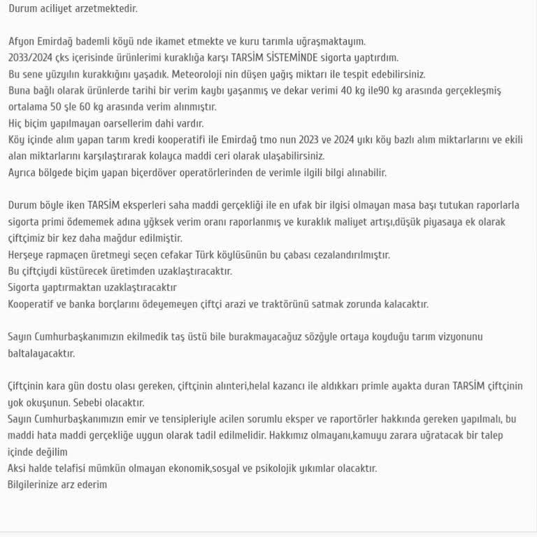 TARSİM Eksper Afetine Sigorta Lazım