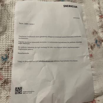 Şikayetim Var Nike Geri Dönüş Bekliyorum Acil