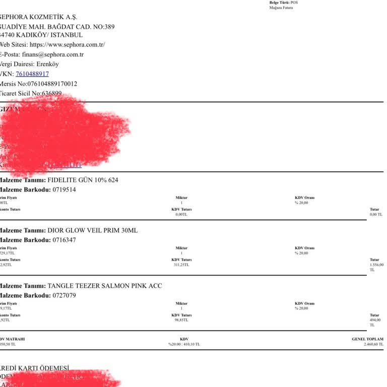 Sephora Çalışanı Mağduriyeti/ Ürün Değişimi Yapılmaması