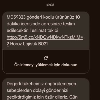 Puffy Siparişimin Nakliye Sorunları