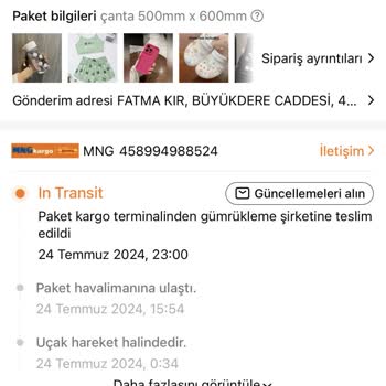 MNG Kargo Temu Siparişimi 1 Aydan Fazladır Gümrükte Bekletiyor