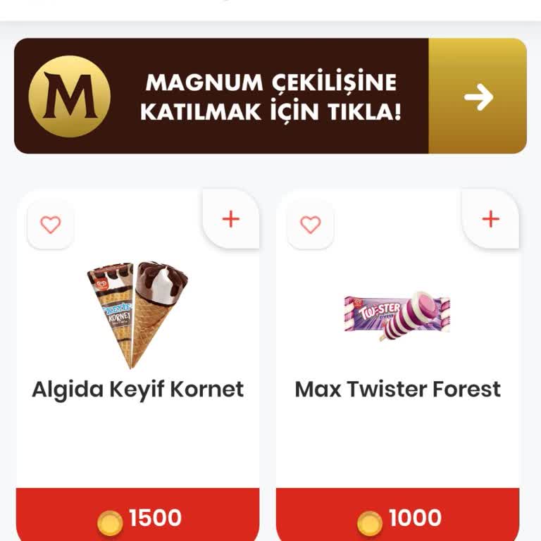 Algida İle Kazan Puanları Kullanamıyorum