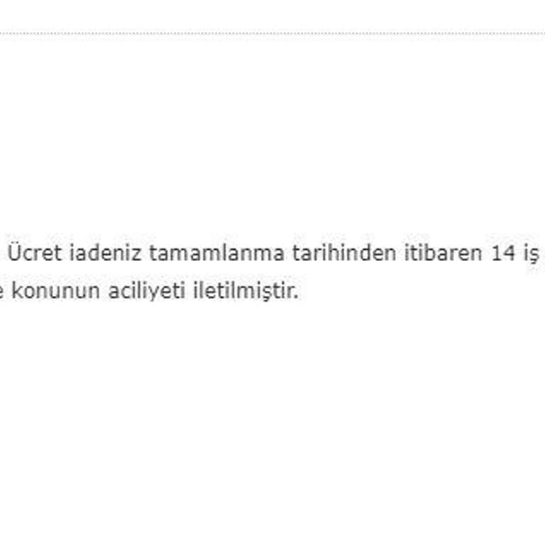 Vivense Ürünü İade Edeli 1 Ay Oldu, Para İadesi Yapılmadı