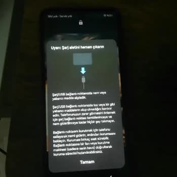 Samsung Galaxy A33 5G Şarj Olmama Sorunu (Nem Yabancı Cisim)