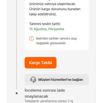 Hepsiburada Adresimden İade Alınan Kargodan Haber Yok!