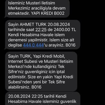 Yapı Kredi Mobil Uygulamasında Güvenlik Sorunları