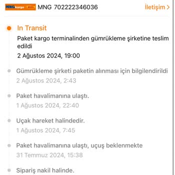 Temu Siparişlerimin MNG Kargo Tarafından Gümrükten Alınmaması
