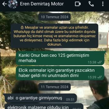 Motolux CEO 125 Elcik Isıtma Problemi