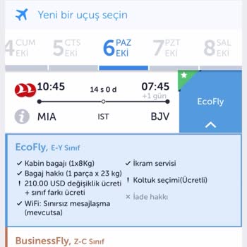 THY Bilet Değişiminde Yaşanan Sorun Ve Mağduriyet