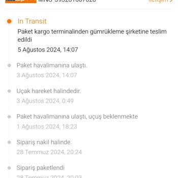 Temu Siparişim Gümrükte Kaldı