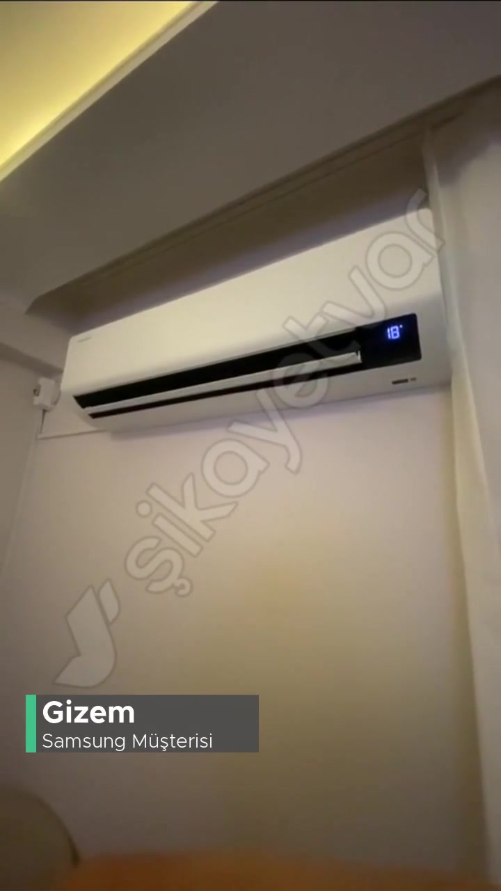 Samsung Klimanın Sesi Ve Soğutmaması videonun kapak resmi