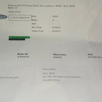 Skechers Ürününe Sahip Çıkmıyor