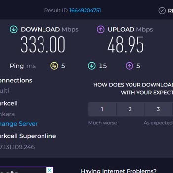 Superonline Taahhüt Ettiği Hızı Vermiyor