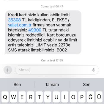 Vallet (vallet.com.tr) Şok Market Sahte Sitesinden Yapılan Alışverişte Büyük Tutar Farkı