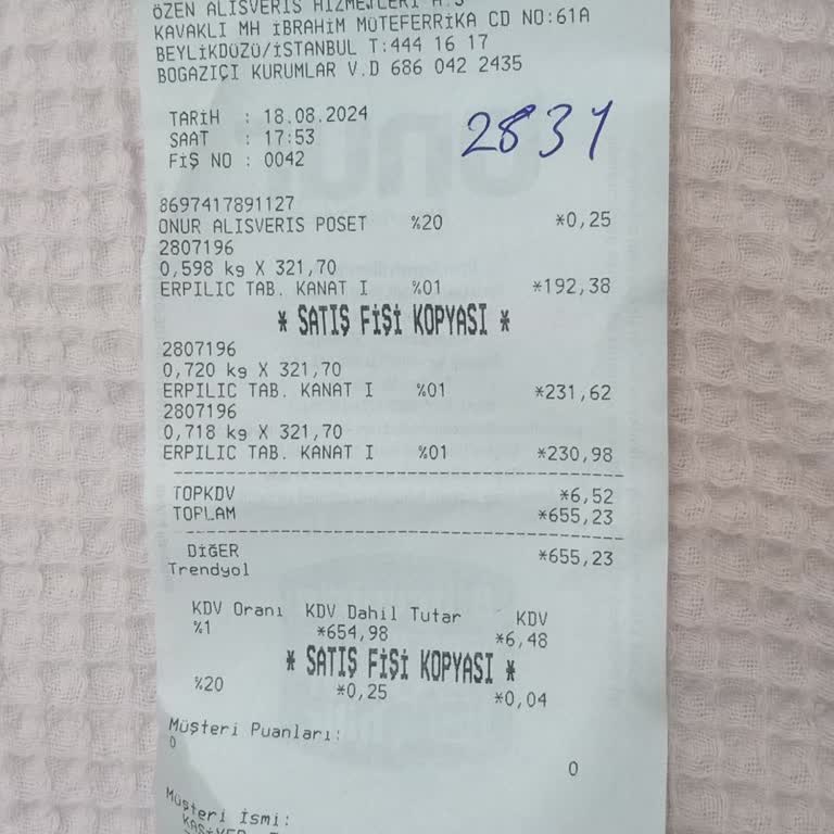 Trendyol GO'dan Bozuk Et Ve Yanlış Sipariş Sorunu